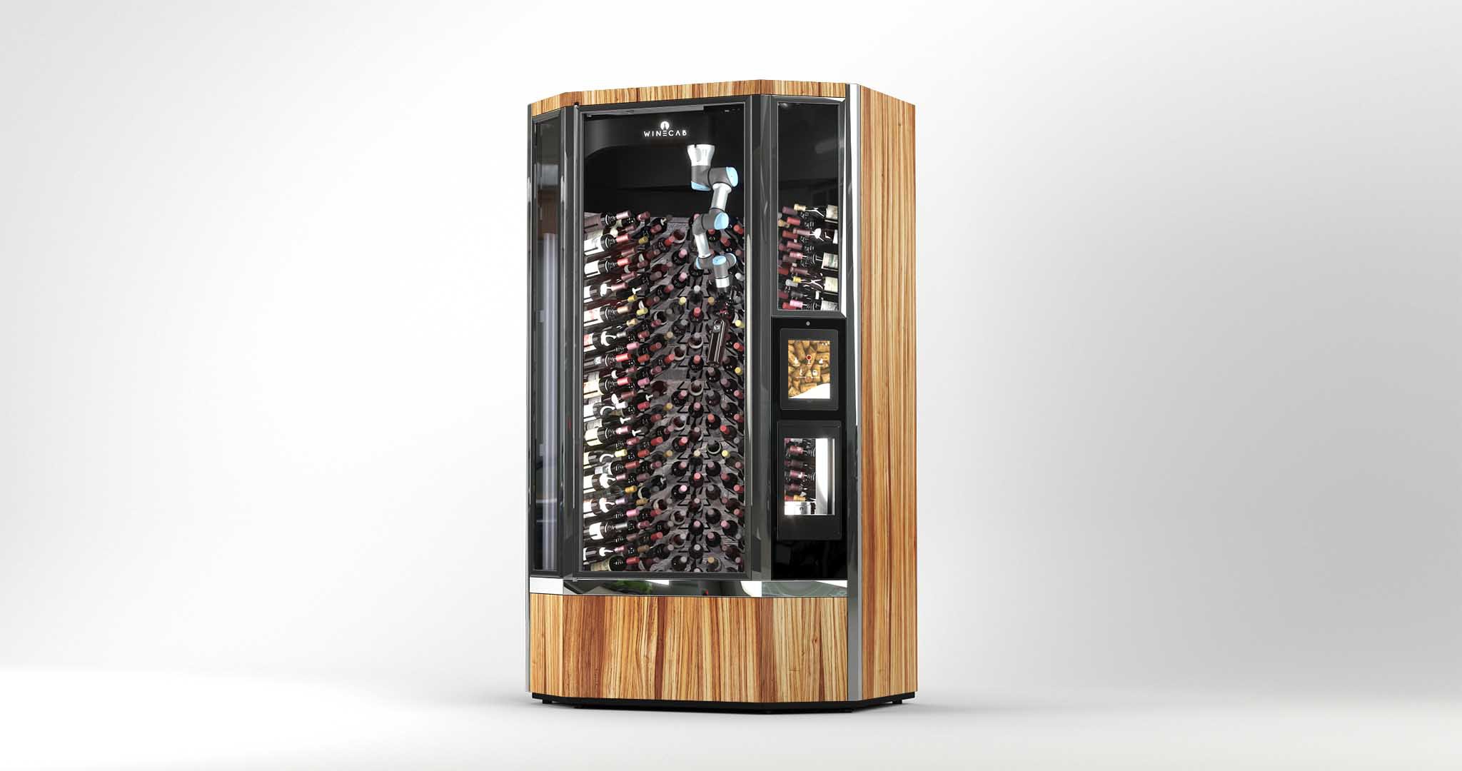 Curio Classic - Zebrawood with Tungsten and Black Trim